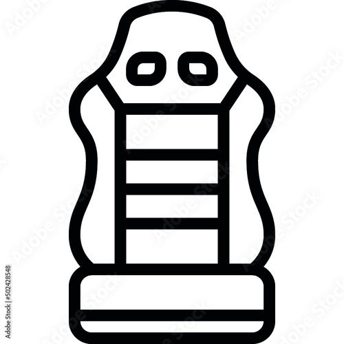 Car Bucket Seat Icon