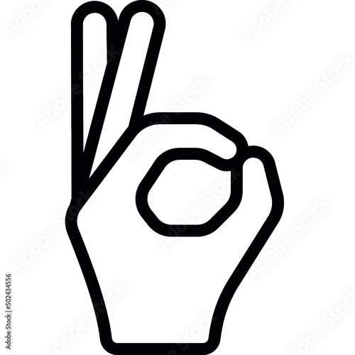 Okay Hand Icon