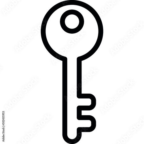 Two Prong Key Icon