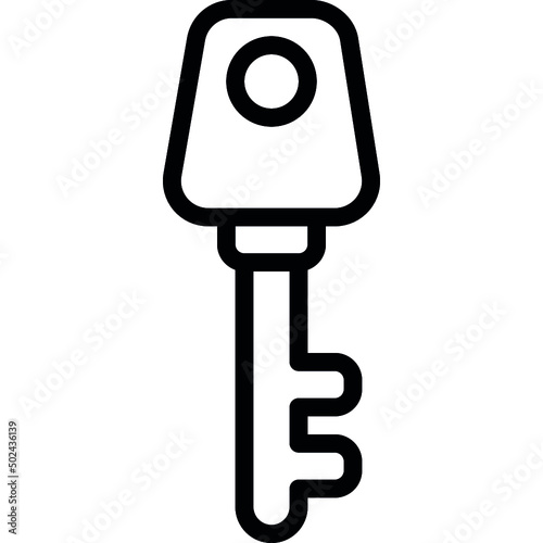 Offset Rectangle Key Icon
