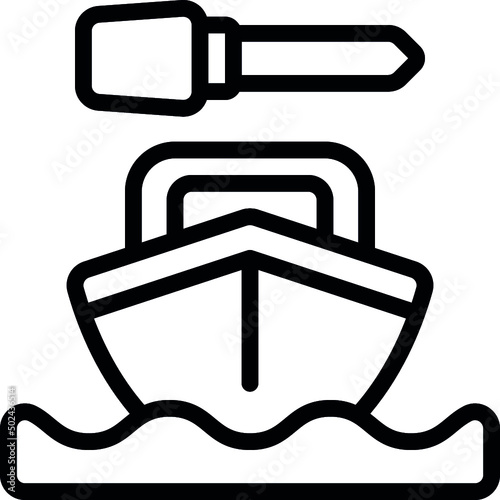 Boat Key Icon