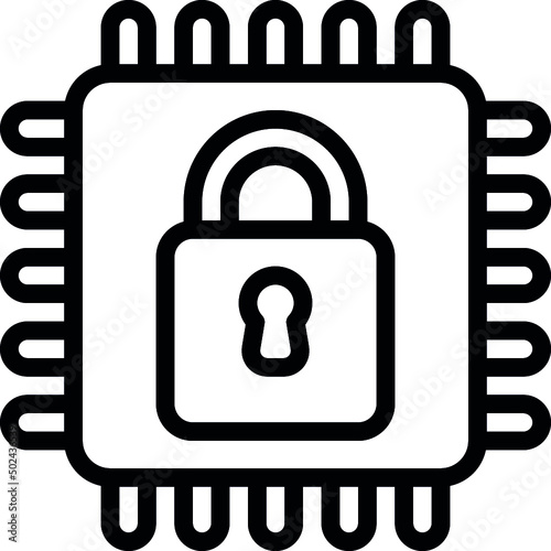 Locked Technology Icon