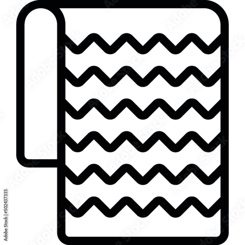 Beach Towel Icon