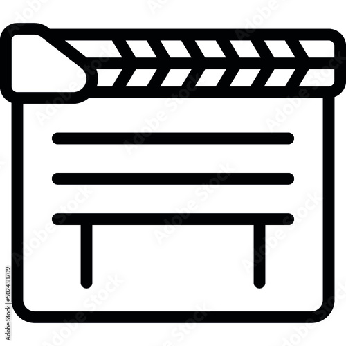 Clapper Board Icon
