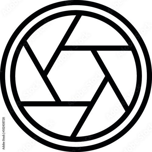 Camera Lens Aperture Icon