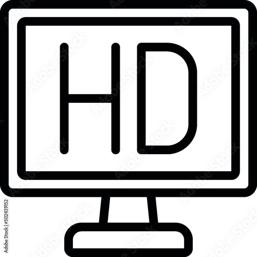 HD TV Icon