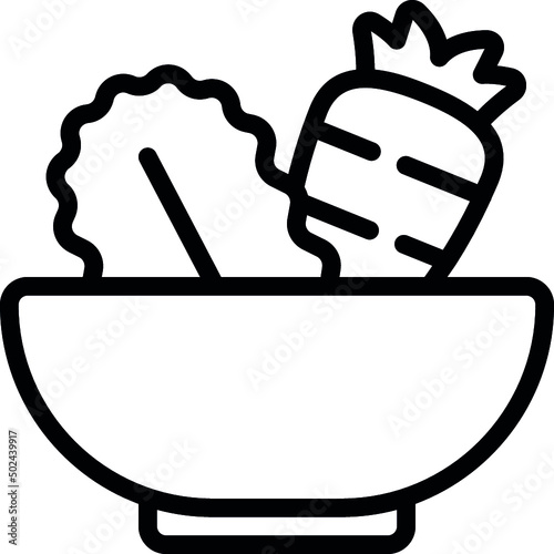 Salad Bowl Icon