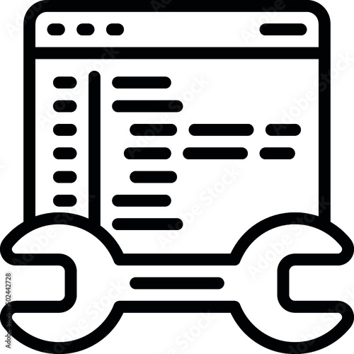 Website Maintenance Icon