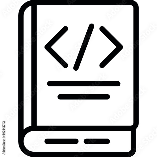 Coding Book Icon