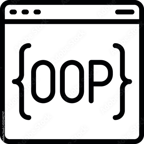 Object Oriented Programming Icon