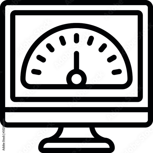 Computer Performance Icon