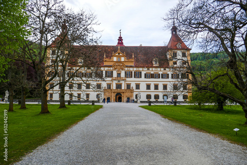 Schloss Eggenberg Landmark in the city of Graz. Gorgeous big old castle in Austria. photo