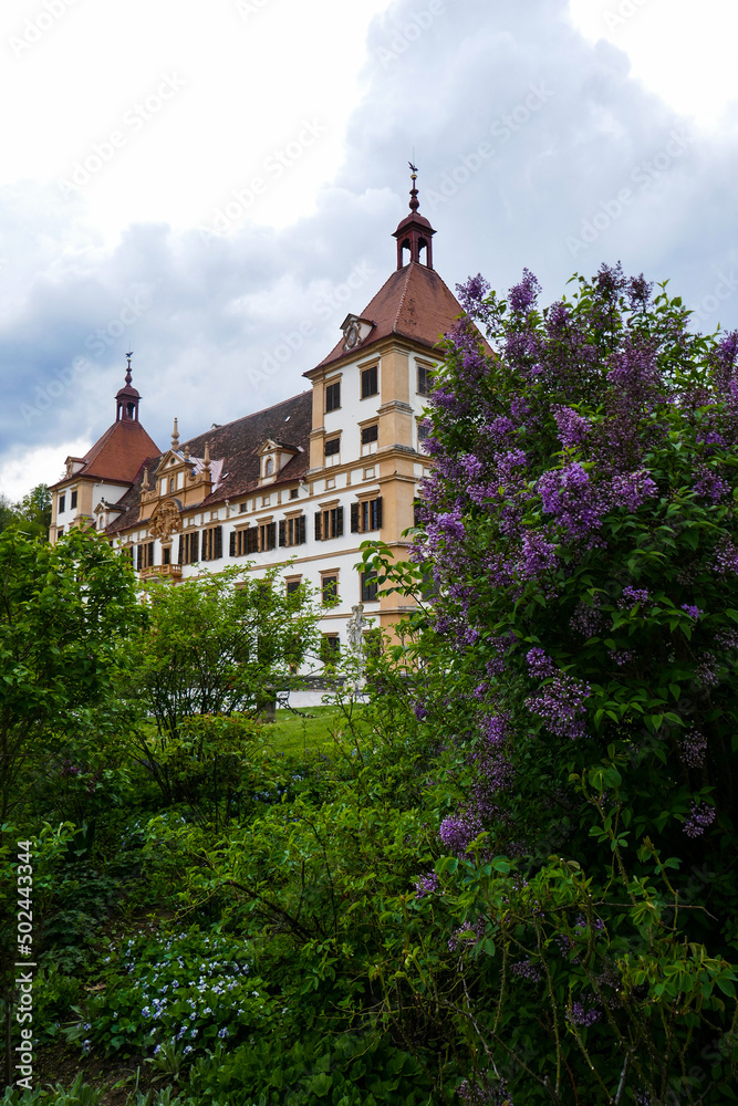 Schloss Eggenberg Landmark in the city of Graz. Gorgeous big old castle in Austria.