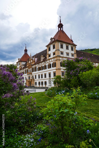 Schloss Eggenberg Landmark in the city of Graz. Gorgeous big old castle in Austria.