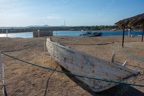 boat on the beach
