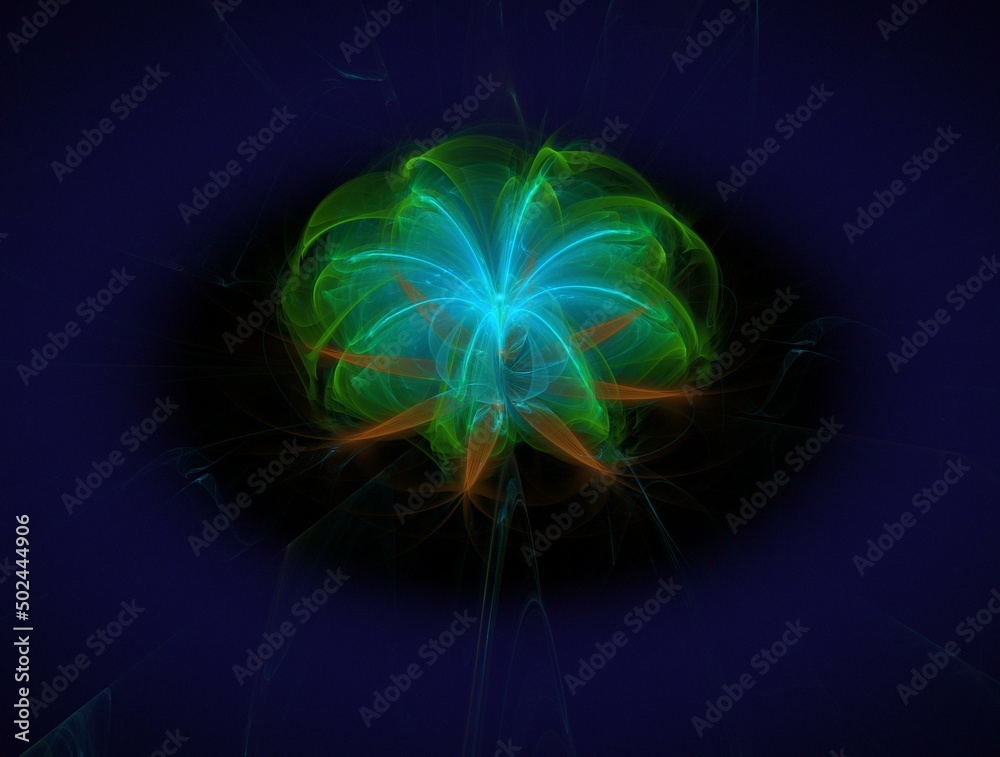 Obraz premium Imaginatory fractal abstract background Image