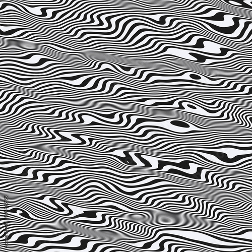 Illustration of seamless pattern  zebra skin texture