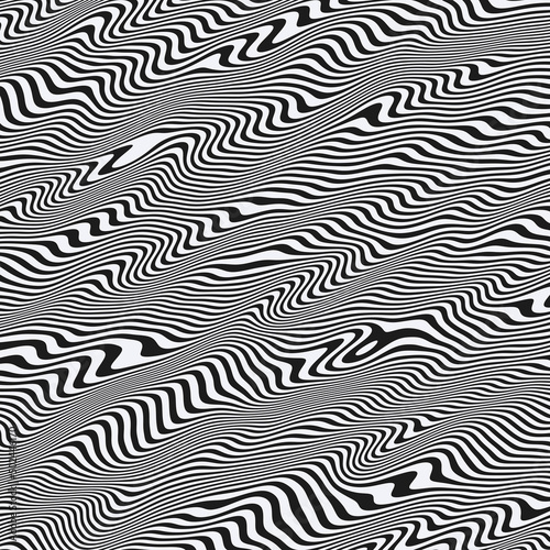 Illustration of seamless pattern  zebra skin texture