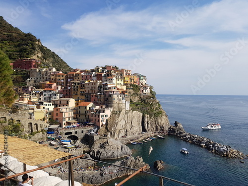 Cinque Terre Italy Sunshine Coastline