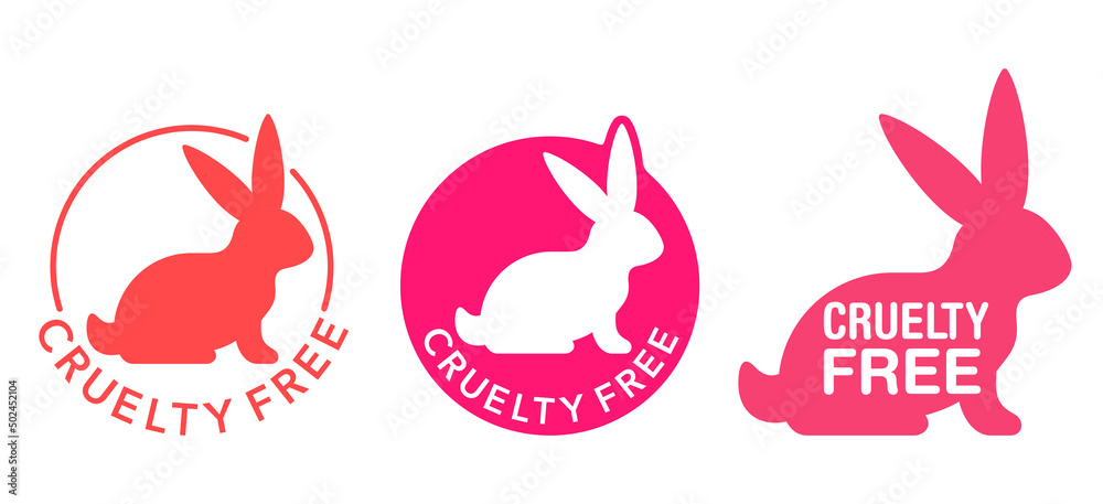 Cruelty free - not tested on animals badge Stock Vector | Adobe Stock