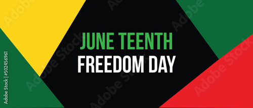 juneteenth freedom day june 19  emancipation day celebrated Poster  greeting card  banner and background juneteenth concept vector