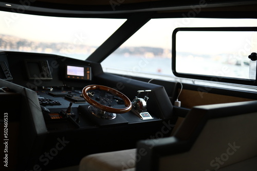 yacht and ship helm © arvi