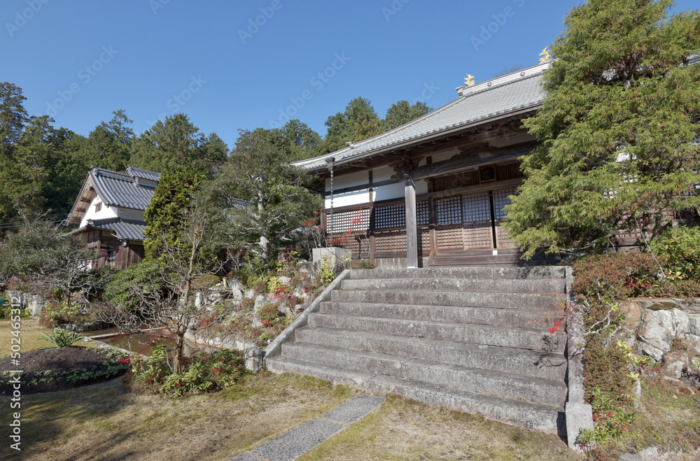 石塔寺 本堂 滋賀県東近江市 石塔寺 本堂 滋賀県東近江市