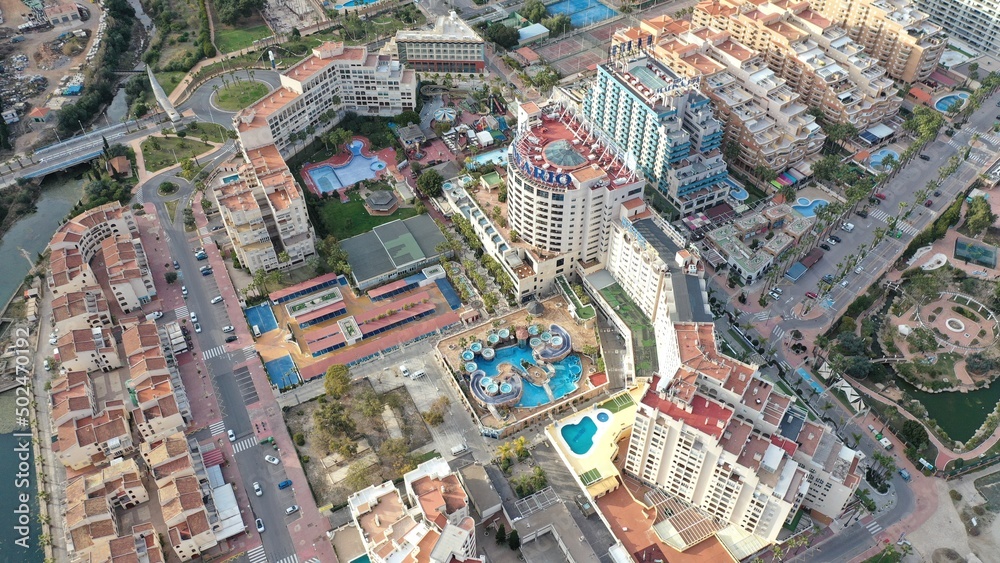 bord de mer à marina d'or, au nord de valencia en Espagne dans la commune d'Oropesa del mar bord de mer à marina d'or, au nord de valencia en Espagne dans la commune d'Oropesa del mar