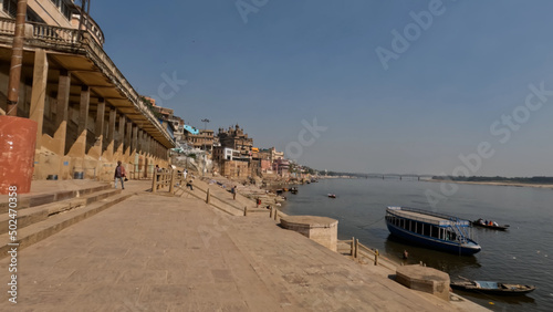 Varanasi, Banaras, Benaras, Kashi all the four names represent the same city in Uttar Pradesh, India. It it one of the holy city for Hindus. © Purushothamann