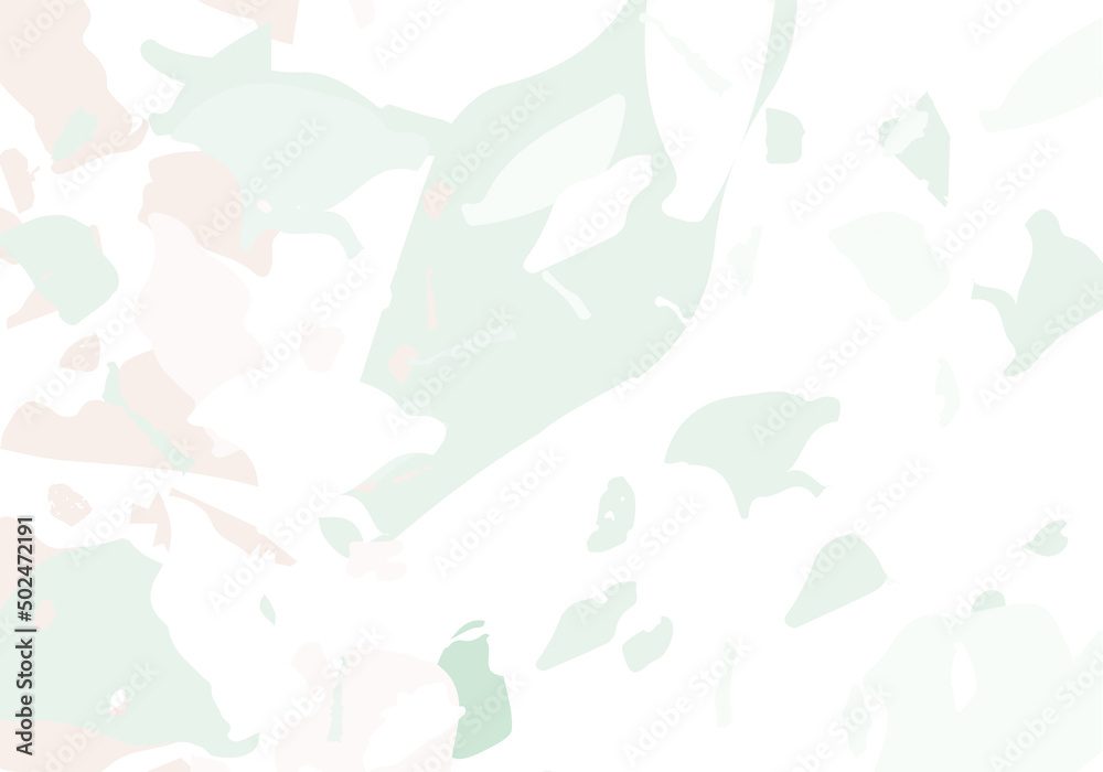 Terrazzo modern abstract template. Pink and green Terrazzo modern abstract template. Pink and green