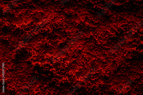 red porous grainy texture for background
