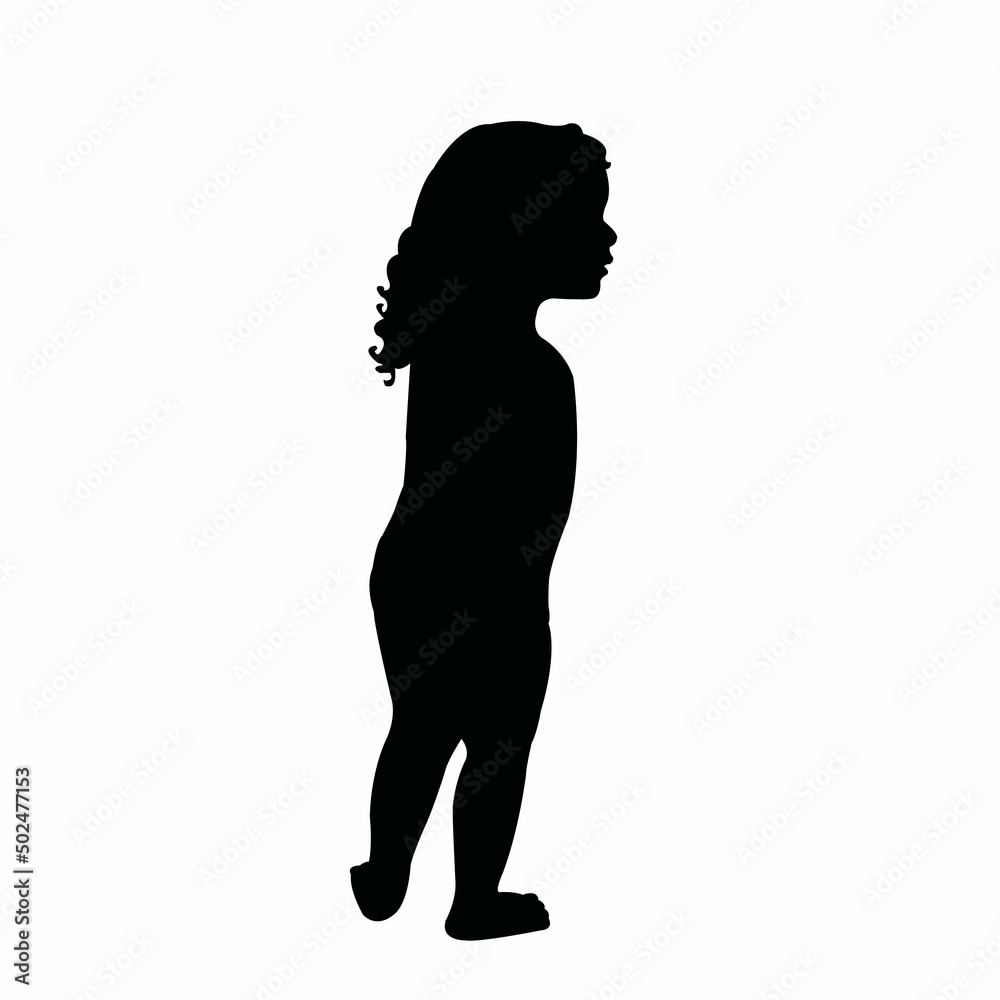 a girl body silhouette vector a girl body silhouette vector