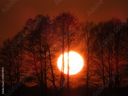 zachód słońca © Krzysztof