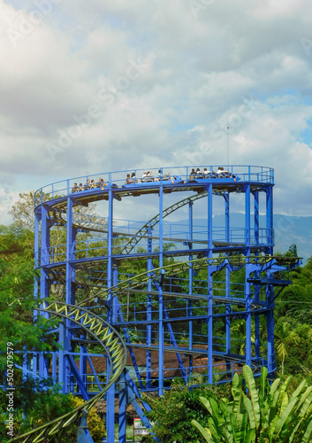 montaña rusa Colombia photo