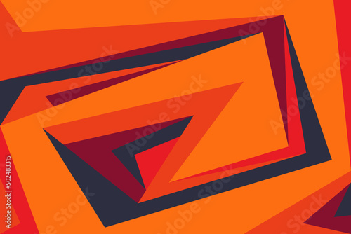 Abstract background with gradient illusionist pattern