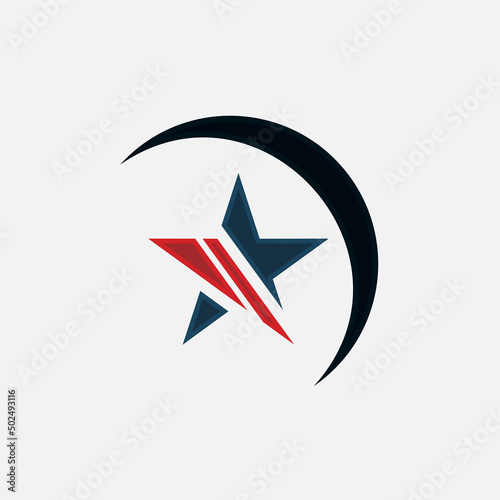 Simple and modern logo design template elements
