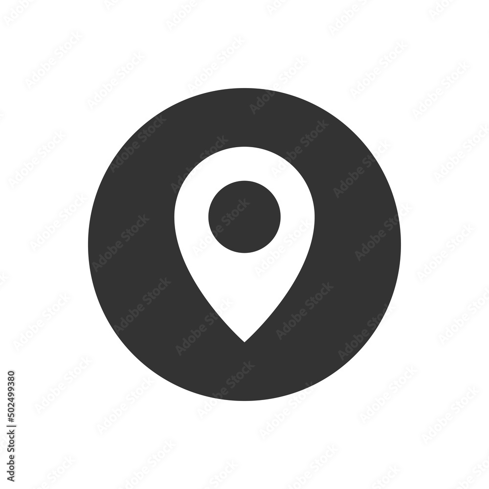 Map pin related glyph vector icons Map pin related glyph vector icons