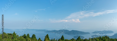 野呂山星降る展望台から見るとびしま海道