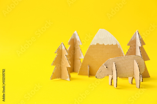 Composition with handmade c...