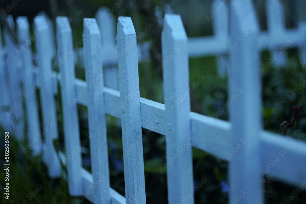 decorative fence in the garden decorative fence in the garden