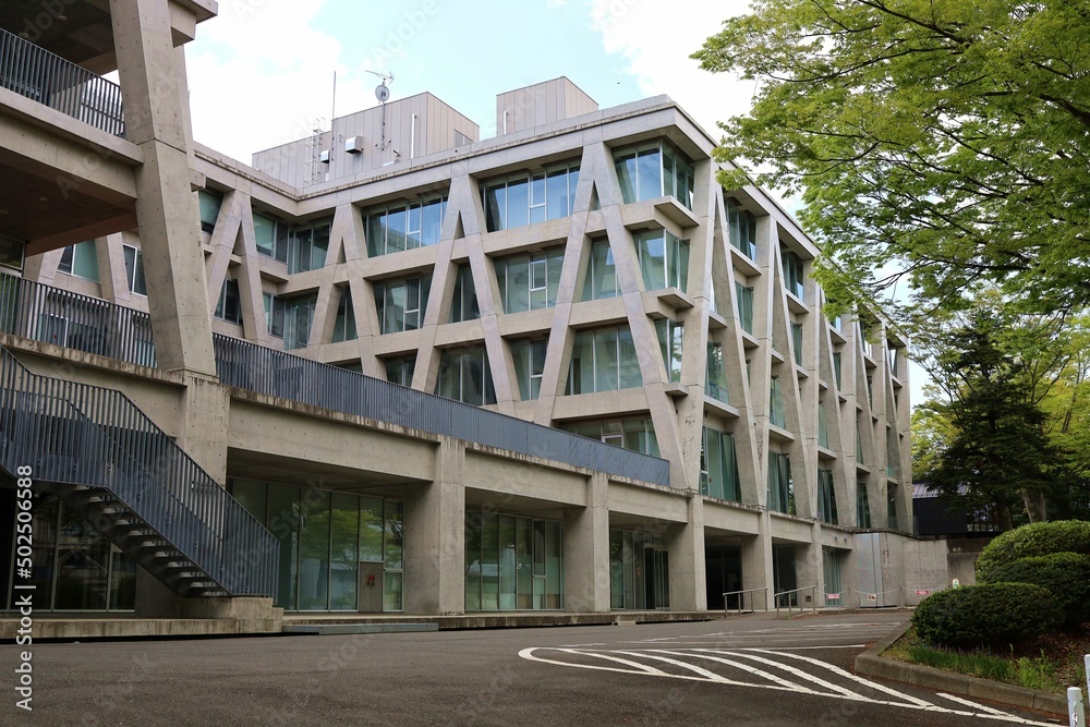 Fototapeta premium Sendai City, Japan, .Around the Aobayama area-Tohoku University.