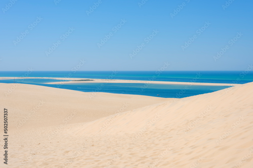 The Dune of Pilat in the South of France The Dune of Pilat in the South of France
