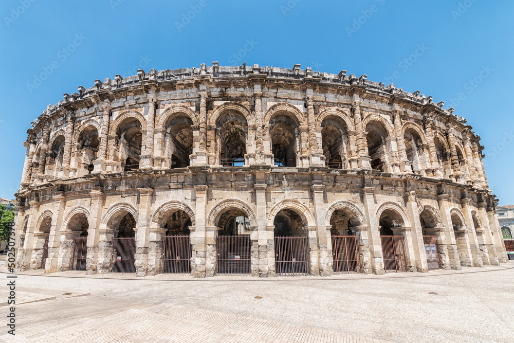 Arena of Nimes in the South of France