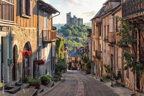 Obraz Najac village in the south of France