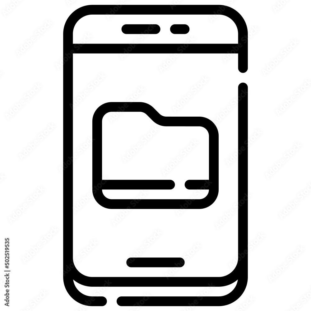 FOLDER line icon,linear,outline,graphic,illustration FOLDER line icon,linear,outline,graphic,illustration
