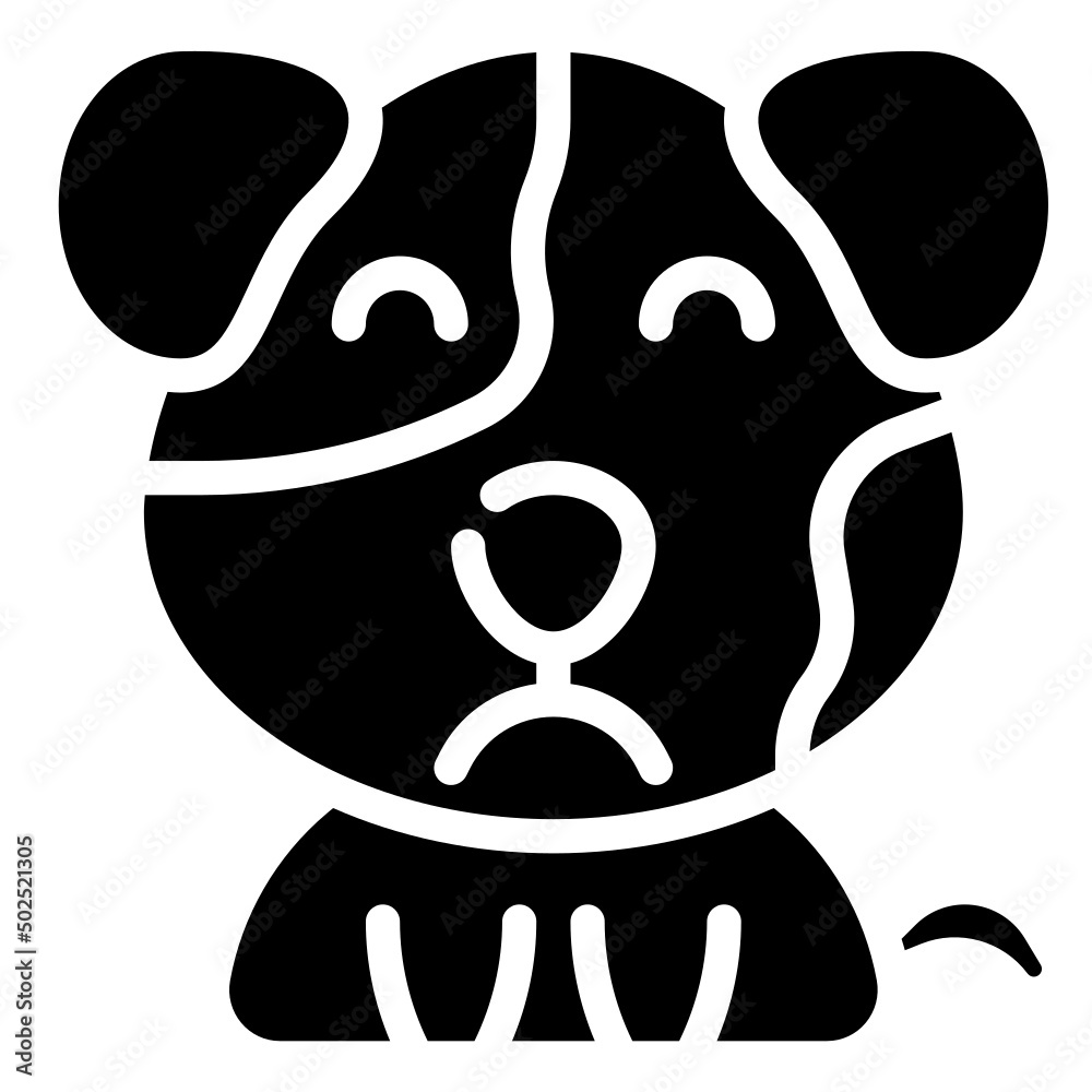 SAD glyph icon,linear,outline,graphic,illustration SAD glyph icon,linear,outline,graphic,illustration