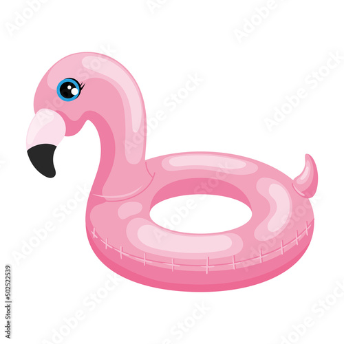 flamingo inflatable float ring