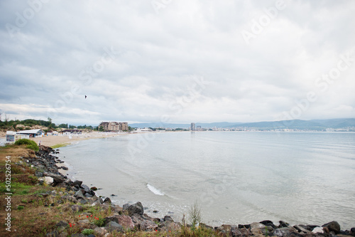 View on Sunny Beach, Bulgaria.