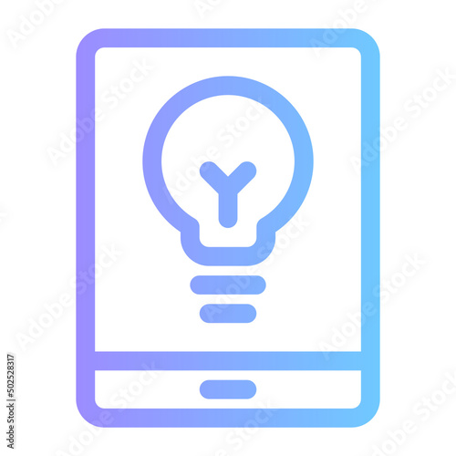 education app gradient icon