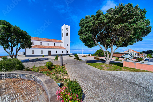 Church of Santa Maria Madalena, beautiful madeira coastline, religious place photo